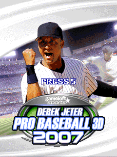 Derek Jeter Pro Baseball 2007 3D
